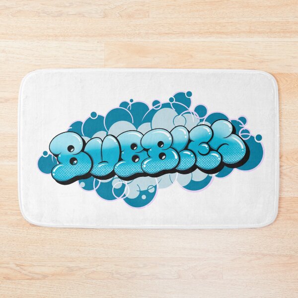 Item preview, Fun Bubbles Text for Bathtime Fun designed and sold by GeeThang.