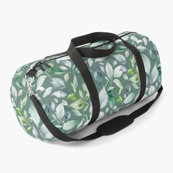 Item preview, Green and White Floral Seamless Pattern – Watercolor Botanical Design designed and sold by AlexeyevZurga.