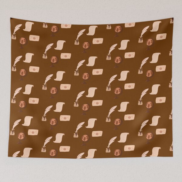 Item preview, Dark academia pattern designed and sold by Pip'sCorner.