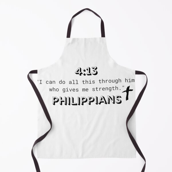 Item preview, Faith and Strength – Philippians 4:13 designed and sold by NK_designs.