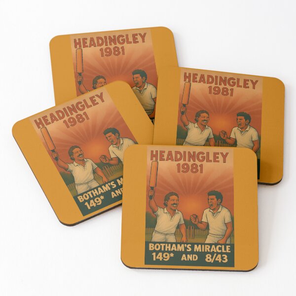 Item preview, “Botham’s Miracle – Headingley 1981” Vintage Cricket designed and sold by WhisperFrame.