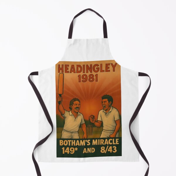 Item preview, “Botham’s Miracle – Headingley 1981” Vintage Cricket designed and sold by WhisperFrame.
