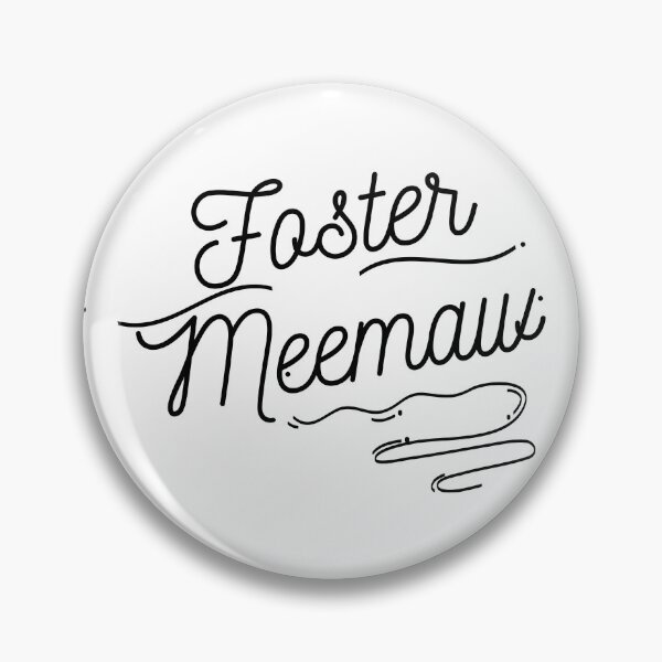 Item preview, Foster Meemaw - Black Cursive Letters designed and sold by GFamilyC.