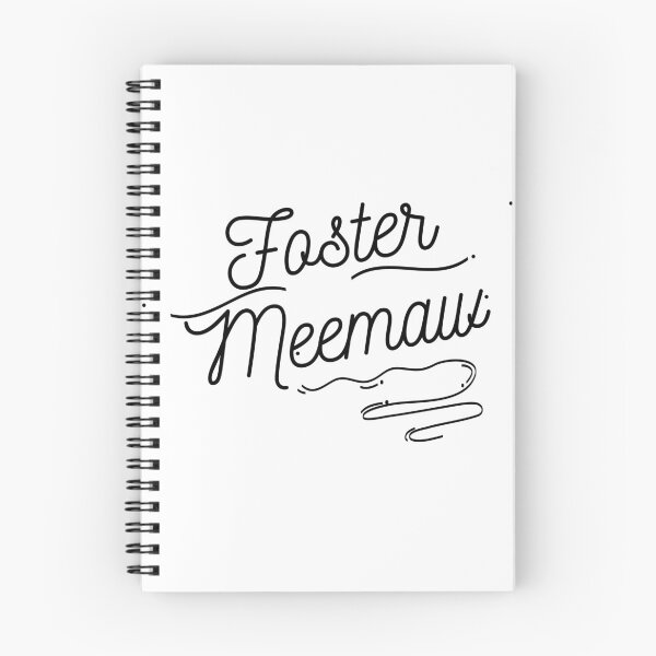 Item preview, Foster Meemaw - Black Cursive Letters designed and sold by GFamilyC.