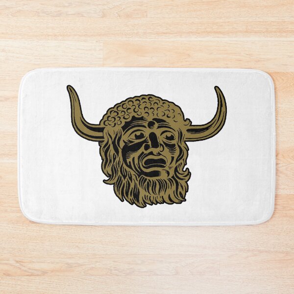 Item preview, Dorset Ooser Mask - Folklore, Myths & Legends of Britain (gold) designed and sold by Larkwort.
