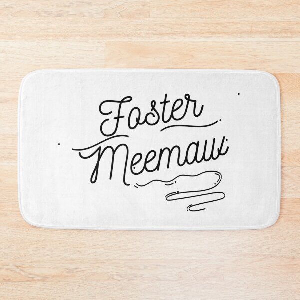 Item preview, Foster Meemaw - Black Cursive Letters designed and sold by GFamilyC.