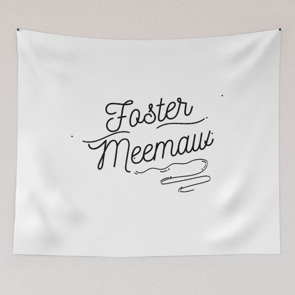 Item preview, Foster Meemaw - Black Cursive Letters designed and sold by GFamilyC.