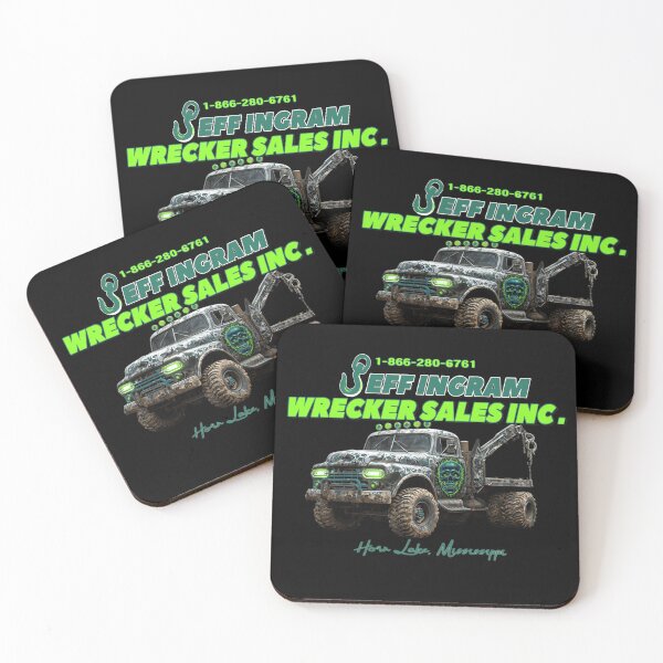 Item preview, JEFF INGRAM WRECKER SALES - GREEN MACHINE designed and sold by Pickle Wicked Designs.