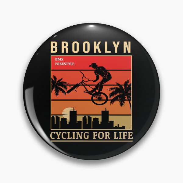 Item preview, American bmx rider brooklyn vintage designed and sold by Joncasmiart.