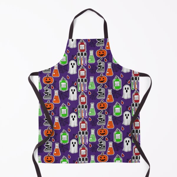 Item preview, Medical laboratory sciences Halloween pattern designed and sold by ashyssciencedesigns.