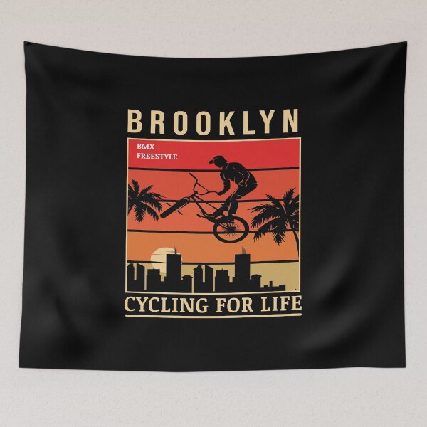 Item preview, American bmx rider brooklyn vintage designed and sold by Joncasmiart.