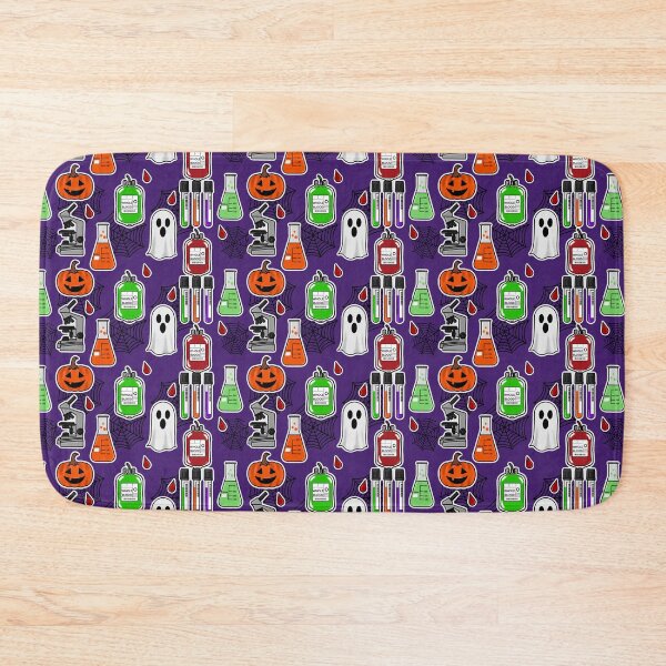 Item preview, Medical laboratory sciences Halloween pattern designed and sold by ashyssciencedesigns.