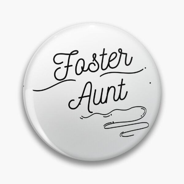 Item preview, Foster Aunt - Black Cursive Letters designed and sold by GFamilyC.
