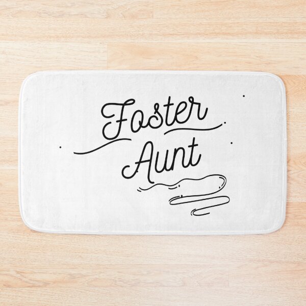 Item preview, Foster Aunt - Black Cursive Letters designed and sold by GFamilyC.