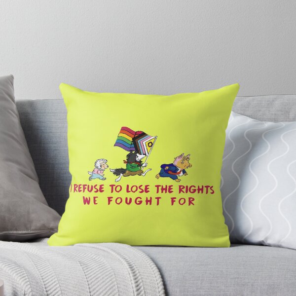 Item preview, I refuse to lose the rights we fought for (lgbt) designed and sold by remerasnerdas.