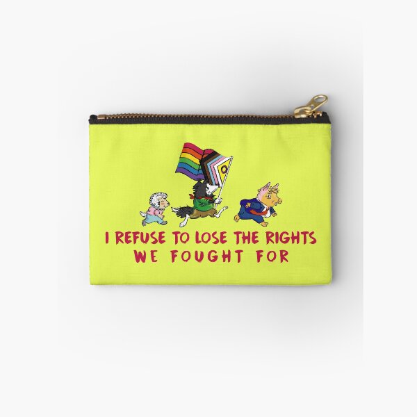Item preview, I refuse to lose the rights we fought for (lgbt) designed and sold by remerasnerdas.