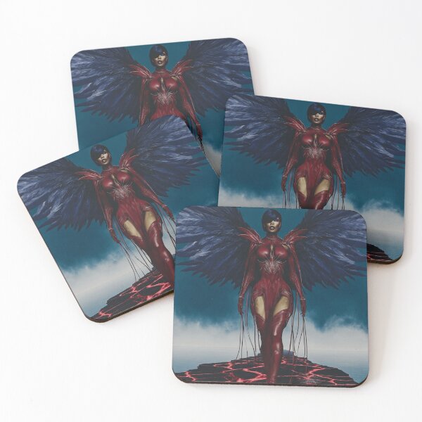 Item preview, Celestial Warriors & Painted Guardians – Afrofuturistic Angelic Art Collection designed and sold by Blackcanvas444.
