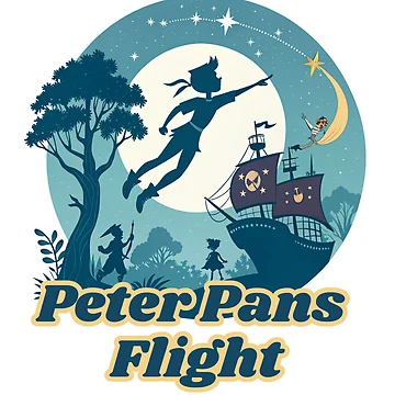 Artwork thumbnail, Peter Pans Flight Ride by ShepDesigns