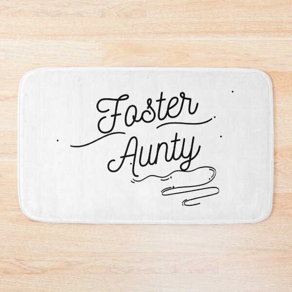 Item preview, Foster Aunty - Black Cursive Letters designed and sold by GFamilyC.