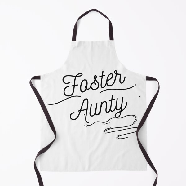 Item preview, Foster Aunty - Black Cursive Letters designed and sold by GFamilyC.