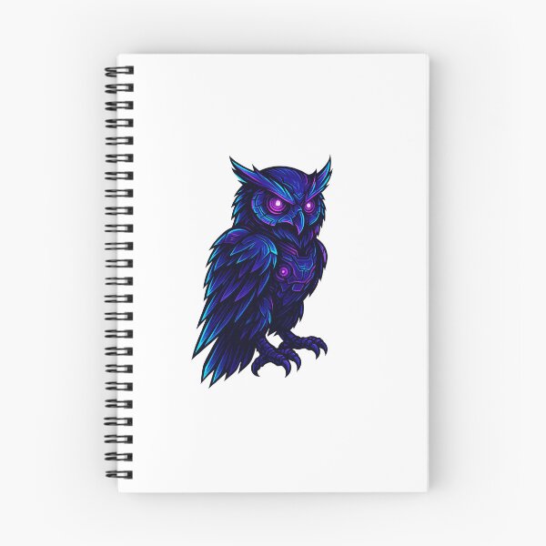 Item preview, Cyberpunk Neon Owl designed and sold by Art-Tacos.