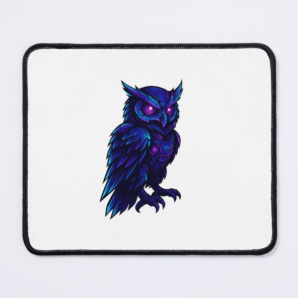 Item preview, Cyberpunk Neon Owl designed and sold by Art-Tacos.