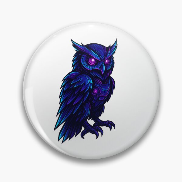 Item preview, Cyberpunk Neon Owl designed and sold by Art-Tacos.