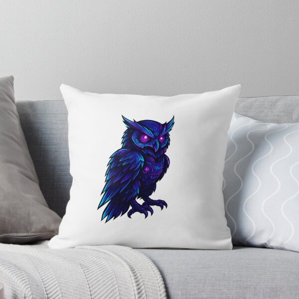 Item preview, Cyberpunk Neon Owl designed and sold by Art-Tacos.