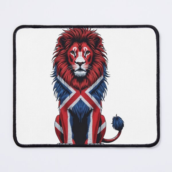 Item preview, Majestic UK Red Lion Emblem Artwork designed and sold by ArtDesignTp.