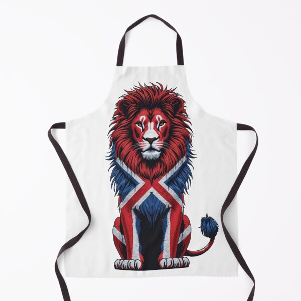 Item preview, Majestic UK Red Lion Emblem Artwork designed and sold by ArtDesignTp.