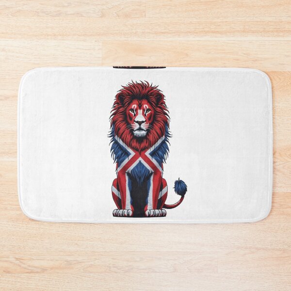 Item preview, Majestic UK Red Lion Emblem Artwork designed and sold by ArtDesignTp.