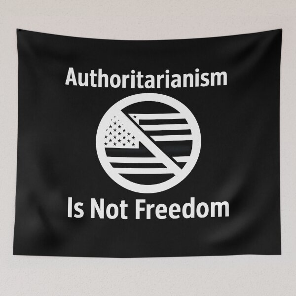 Item preview, No Authoritarian designed and sold by Tidal Arts.