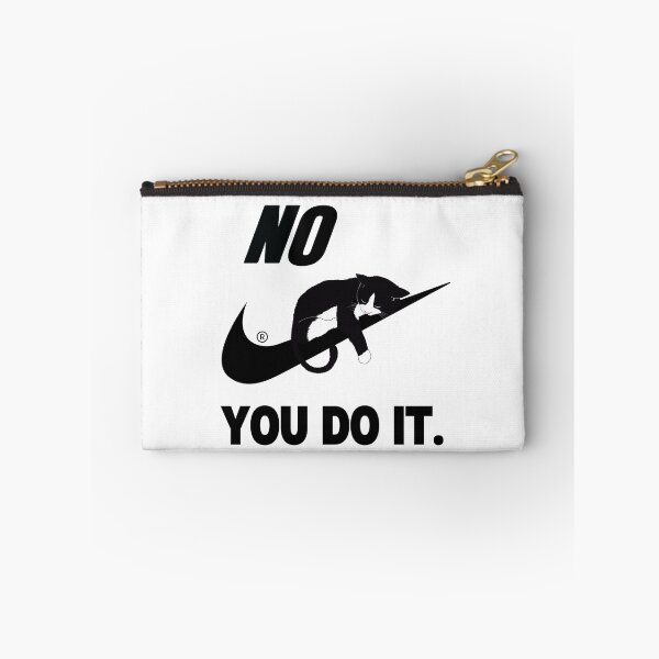 Item preview, Nike Black check mark, black cat "NO YOU DO IT" designed and sold by Holy Coast Threads (Formerly ChristianFlower).