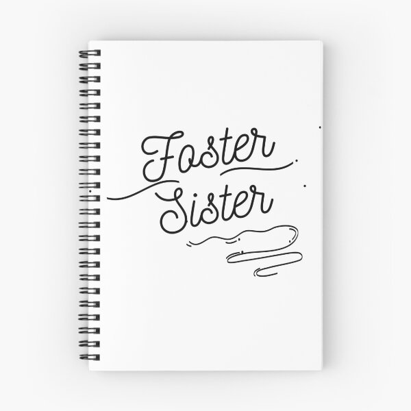 Item preview, Foster Sister - Black Cursive Letters designed and sold by GFamilyC.