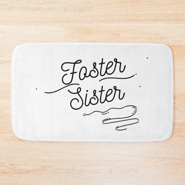Item preview, Foster Sister - Black Cursive Letters designed and sold by GFamilyC.