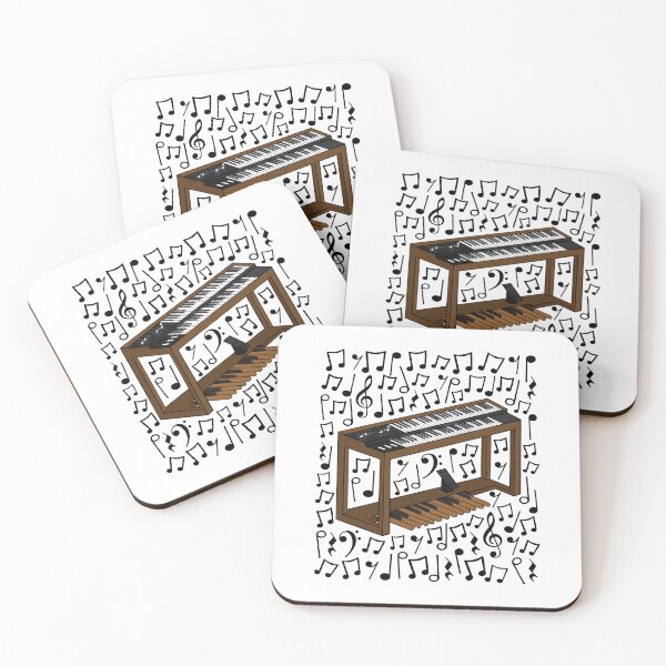 Item preview, Jazz Organ Musical Notes Organist Musician designed and sold by doodlerob.