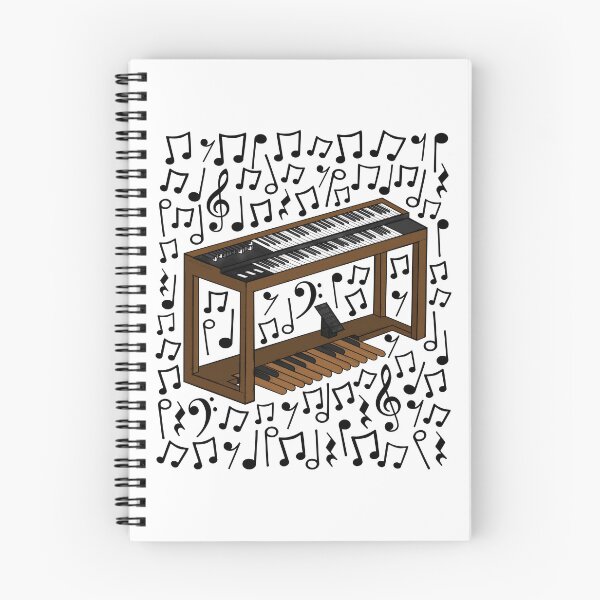Item preview, Jazz Organ Musical Notes Organist Musician designed and sold by doodlerob.