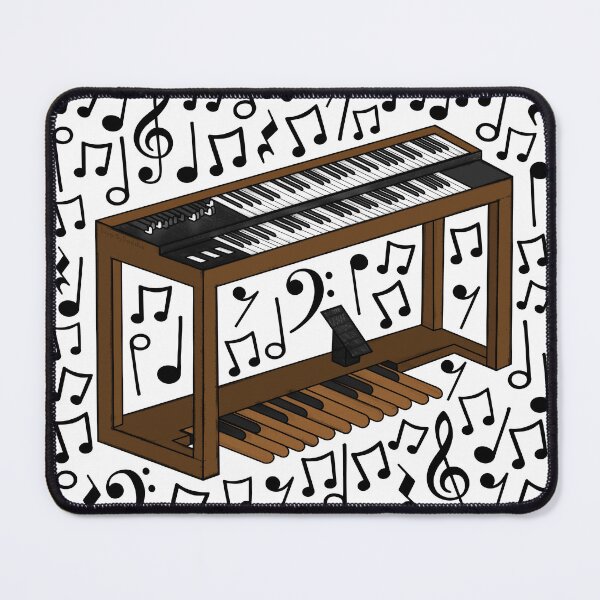 Item preview, Jazz Organ Musical Notes Organist Musician designed and sold by doodlerob.