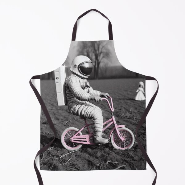 Item preview, "Pedal to the Metal: One Small Bike for Man!" designed and sold by Print Fiction.