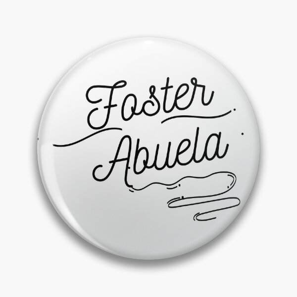 Item preview, Foster Abuela - Black Cursive Letters designed and sold by GFamilyC.