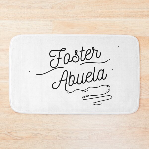 Item preview, Foster Abuela - Black Cursive Letters designed and sold by GFamilyC.