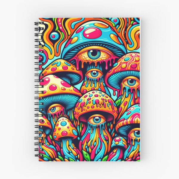 Item preview, Trippy LSD Mushroom Evil eye Sticker designed and sold by Travelcases.