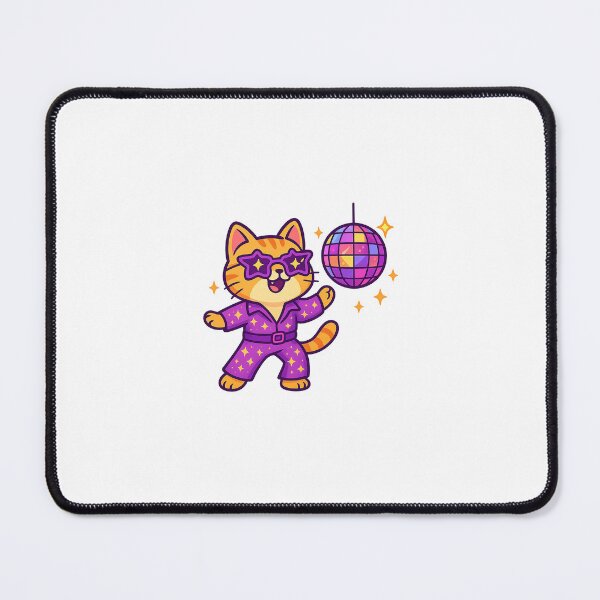 Item preview, Disco Cat Groove designed and sold by Art-Tacos.