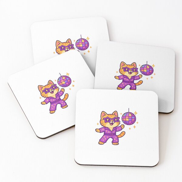 Item preview, Disco Cat Groove designed and sold by Art-Tacos.