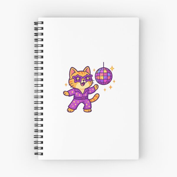 Item preview, Disco Cat Groove designed and sold by Art-Tacos.