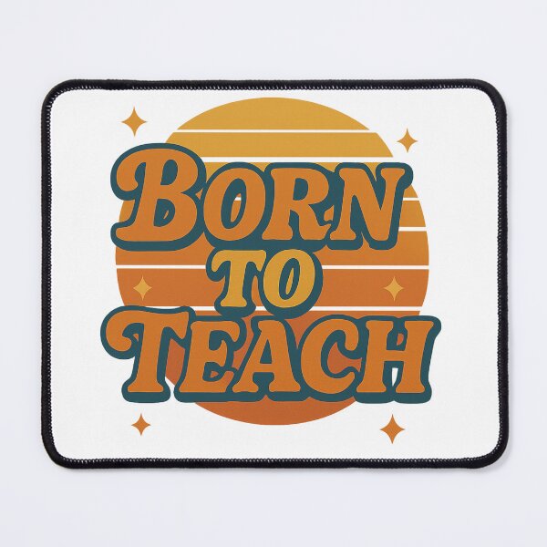 Item preview, Born To Teach designed and sold by kindacutecompany.