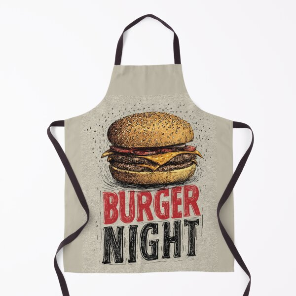 Item preview, Burger Night  designed and sold by StudioRedKoala.