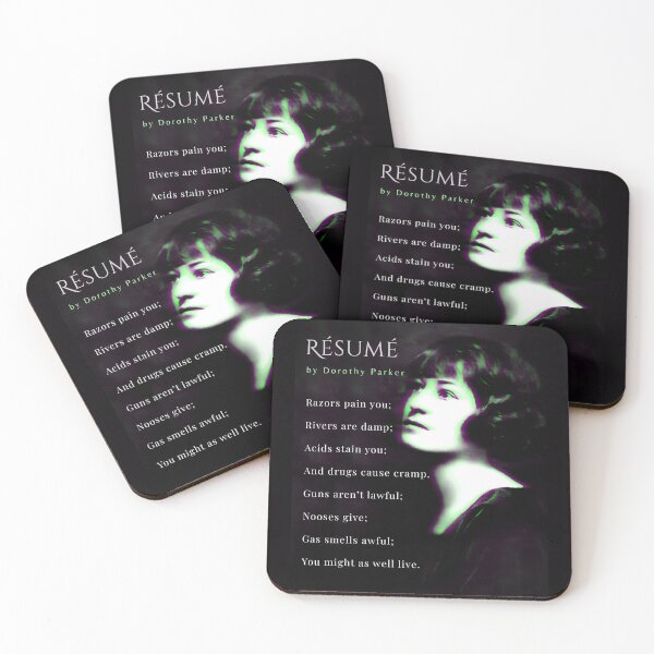 Item preview, Résumé by Dorothy Parker designed and sold by artbleed.