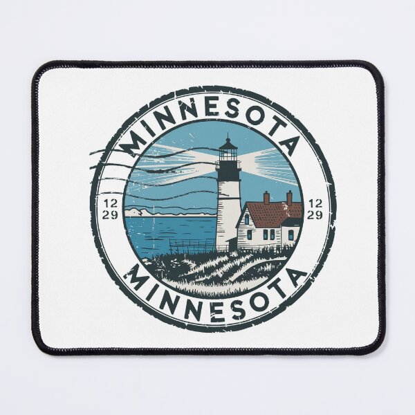 Item preview, United States on stamps - Minnesota designed and sold by CleanDecor.