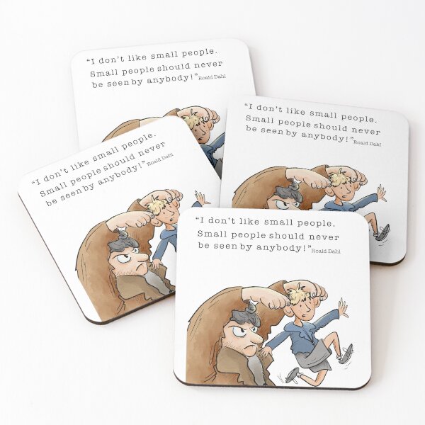 Item preview, Copy of Miss Trunchbull in colour with slogan 2 (no background) designed and sold by Deanosdoodles.